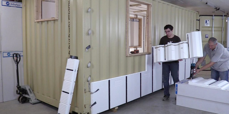 نحوه عایق بندی کانکس