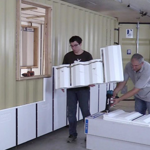 نحوه عایق بندی کانکس