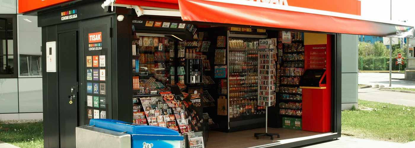 کانکس روزنامه فروشی