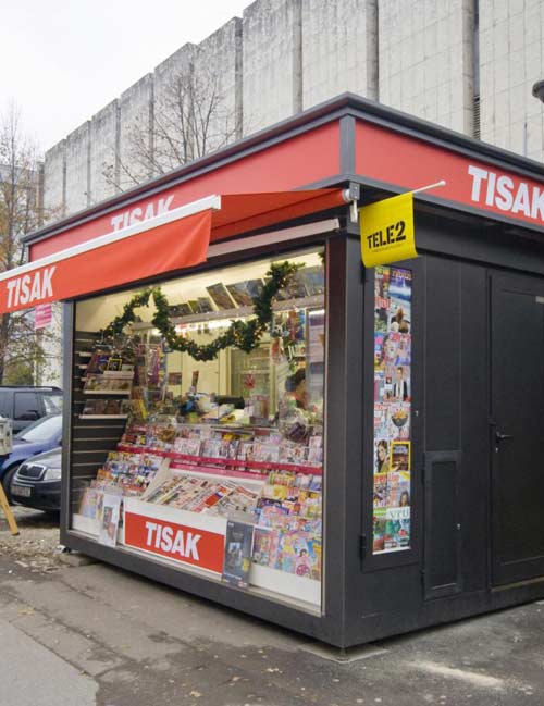 قیمت کانکس روزنامه فروشی