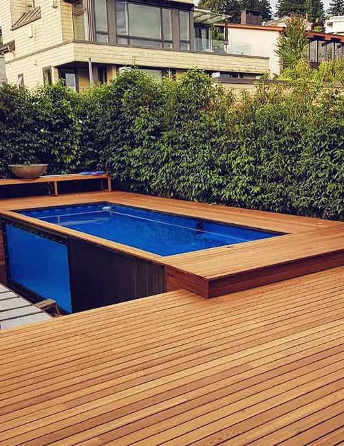 کانکس استخر دار