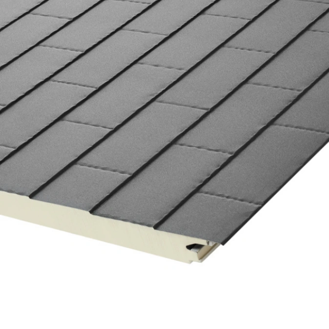 ساندویچ پانل دیواری مشکی دو رو ورق 4 سانتی متری